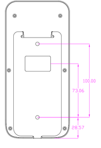 AI06 Multi riconoscimento cinque persone Wiegand Java C # PHP SDK API biometrico volto di controllo di accesso lettore RFID registrazione del tempo del prodotto - Product Image 5