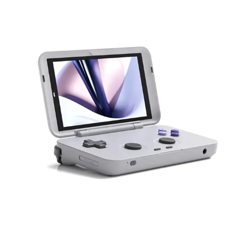 Offre Spéciale Retroid Pocket Flip lecteur de jeu portable 4.7 pouces écran tactile 4K H-D sortie TV 5000mAh Flip Console de jeu vidéo classique