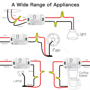 QIACHIP WiFi Mini Smart Home telecomando Wireless 10A Doodle Smart Life APP220V Timer Breaker con Alexa Google Home - Product Image 6