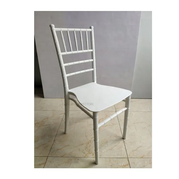 Ventas de Fábrica barato color blanco apilable de plástico PP silla