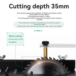 <strong>Best</strong> Price Cordless Wood <strong>Saw</strong> Machine <strong>DIY</strong> Industrial Use Lithium Electric Multi-Function Mini Woodworking Table <strong>Saw</strong> Big Tree - Product Image 4