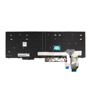 Teclado retroiluminado para ordenador portátil, teclado con marco negro para lenovo Thinkpad L580, P52, P72, RU, E580 - Product Image 3