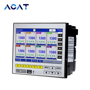 4-20ma çok kanallı kağıtsız veri kaydedici sıcaklık basınç nem akış için USB Ethernet RS485 kağıtsız kaydedici - Product Image 1