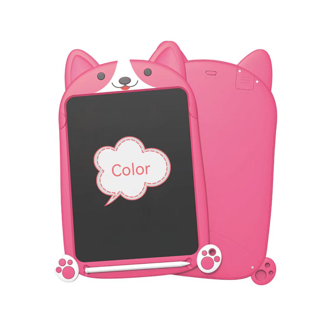 Corgi de dibujos animados rosa