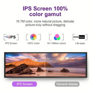 8.8 Inch Media Video <strong>Displays</strong> Advertising Stretched Ultra Wide Panel Digital Shelf Signage Bar Lcd Screen - Product Image 4
