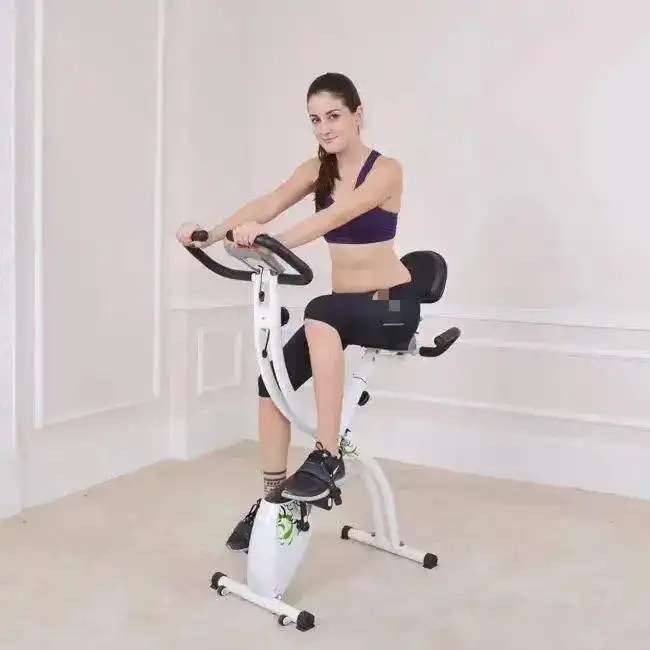 Xbike sepeda latihan dalam ruangan, sepeda latihan portabel profesional dengan roda gila 2.5kg