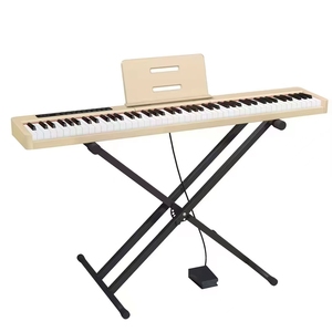 Teclado de 88 teclas de alta calidad, Piano electrónico de respuesta táctil con MIDI y Pedal para personalización - Product Image 6
