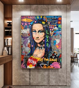Rekabetçi fiyat Pop boyama tuval duvar sanatı Mona Lisa Pop Art - Product Image 2