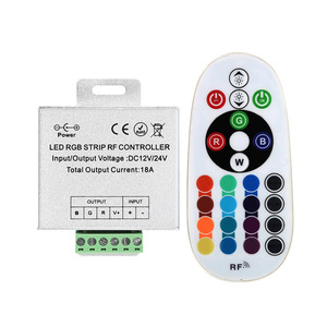 Regolatore a distanza di potere 360W Led del regolatore 24Key RF di 18A 36A RGB LED grande per la luce di striscia di RGB DC12-24V - Product Image 4