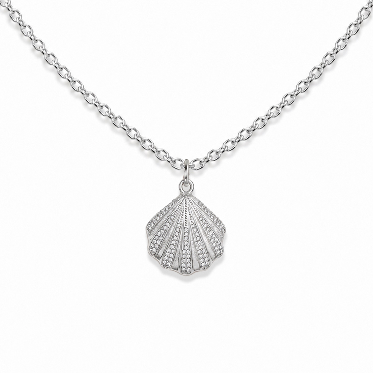 Metal Shell Silver