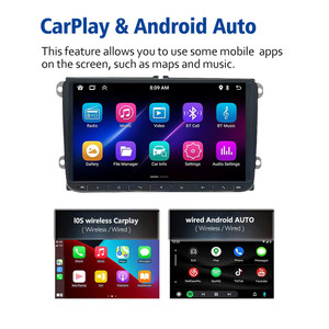 Sistema di intrattenimento GPS per Android CarPlay personalizzato da 9 pollici posizionamento sul cruscotto 1 anno lettore Audio/Video Smart Media 128G - Product Image 4