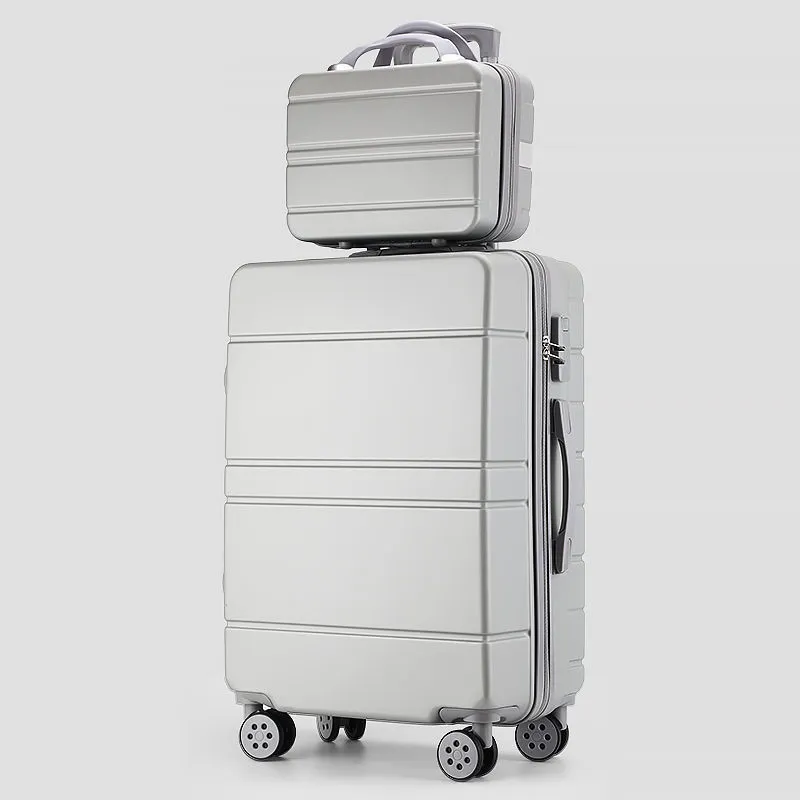 패션 저렴한 사용자 정의 로고 여행 가방 메이크업 암호 잠금 수하물 세트 트롤리 귀여운 가방 세트
