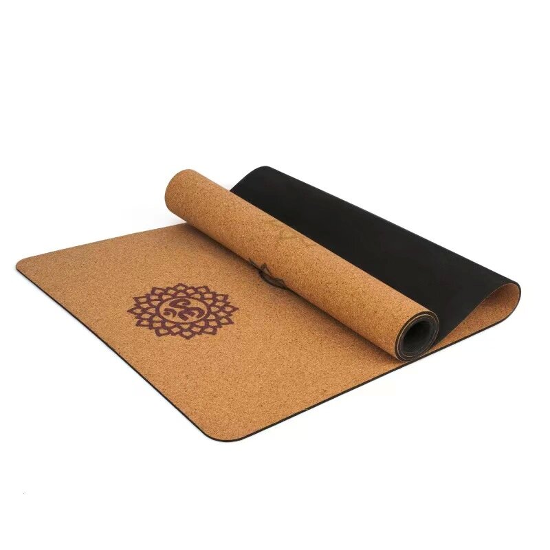 Caucho corcho Yoga Mat 3mm
