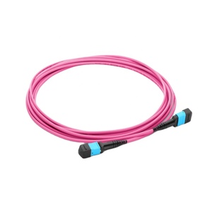 16コアMPOメスAPC ~ 16コアMPOメスAPC 1-10M OM4 50/125マルチモードタイプB LSZH 3.0MM 400Gネットワーク接続 - Product Image 1