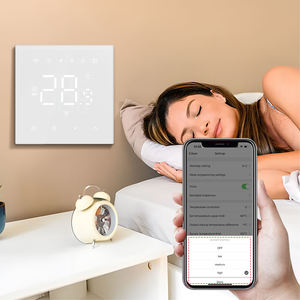 Tuya WiFi ekran elektrikli yerden isıtma programlanabilir dijital termostat Wifi akıllı Google ev Alexa ile - Product Image 5