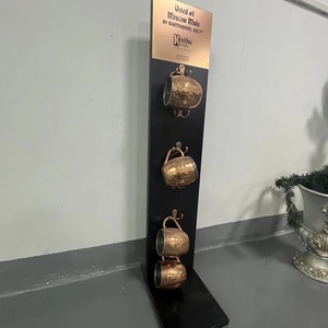 High End Luxus kreative Flur Wohnzimmer Dekoration Cup Mental <span class=keywords><strong>Display</strong></span> <span class=keywords><strong>Frame</strong></span> mit Haken
