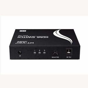 4K 30HZ <strong>HDMI</strong> <strong>Switch</strong> 3 in <strong>1</strong> Out, MT-VIKI 3x1 <strong>HDMI</strong> Switcher with IR Remote Control - Product Image 3