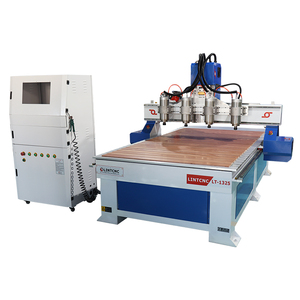 1325 China LINTCNC CHEAP PRICE 4*8ft <strong>Cnc</strong> <strong>Router</strong> 3 Axis <strong>CNC</strong> Wood <strong>Router</strong> <strong>Machine</strong> with Multi-head on Sale - Product Image 2