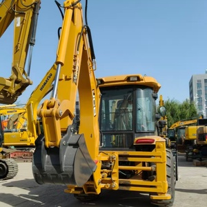 Neuer/Gebrauchter 4x4 Kompakt-Traktor Original JCB 3cx 4cx Baggerlader JCB 4cx 3cx Retroexcavadora Mit Öffnungsfähiger 4-in-1-Schaufel - Product Image 4