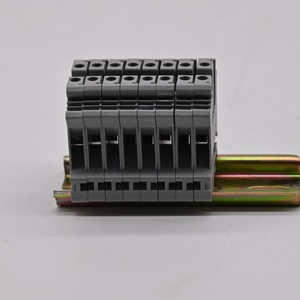 英国用UKK5-PV螺杆式Din导轨接线盒双杆触点，带接线连接器分配块 - Product Image 3