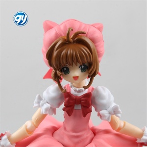 GY人気工場3Dデザインかわいい女の子カスタムアクションアクションフィギュアアニメカードキャプターさくらマジックメイデンビニールおもちゃ - Product Image 2