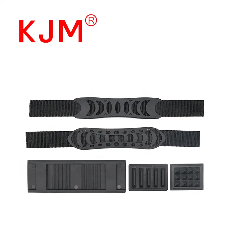 KJM शीर्ष गुणवत्ता सामान सामरिक सूटकेस प्रतिस्थापन हिस्सा भारी शुल्क प्लास्टिक संभाल ले