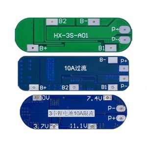 3S 10A 11.1V 12V 12.6V batteria al litio batteria modulo di protezione scheda per 18650 batterie Lipo agli ioni di litio celle BMS 3.7V - Product Image 3