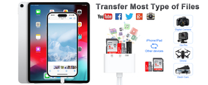 热卖USB C连接器至SD/tf卡读卡器适配器内存sd卡读卡器，适用于iPhone/iPad - Product Image 5
