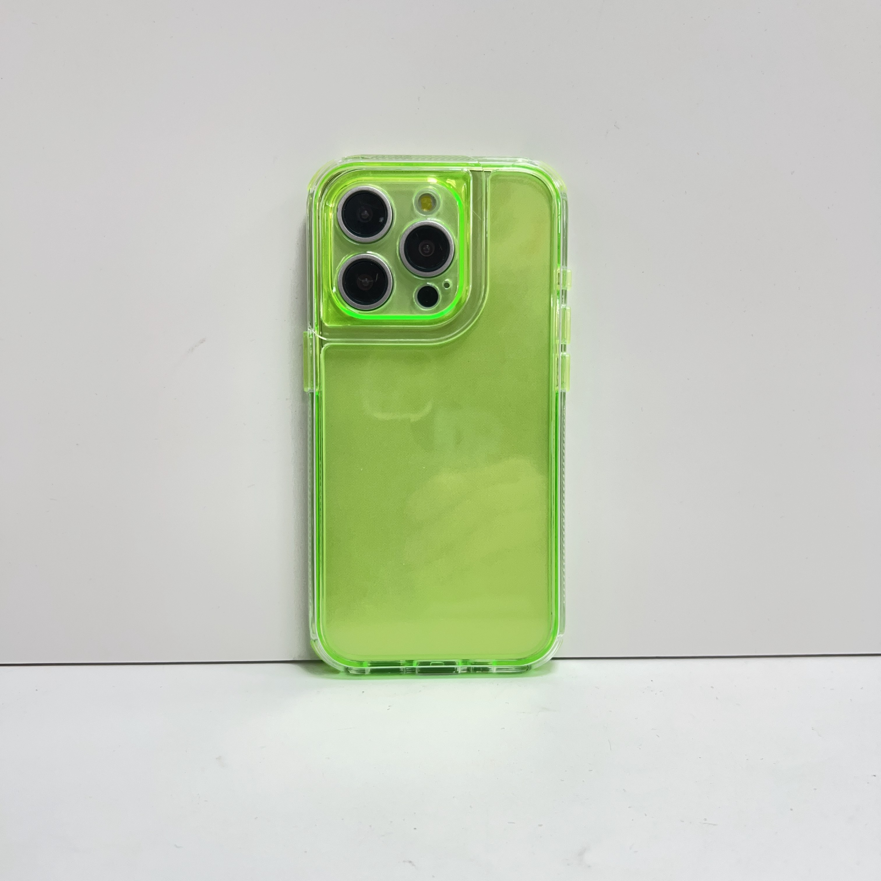 Vert fluorescent avec boîte