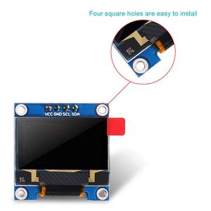 0.96 "pollici blu bianco doppio colore I2C IIC seriale 128x64 OLED LCD LED SSD1306 modulo per Display Raspberry Pi - Product Image 4