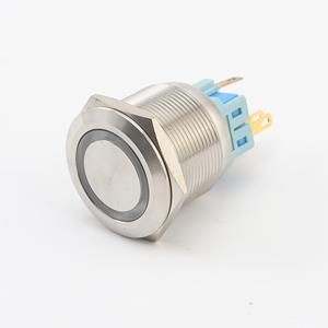 LEDプッシュトゥオンボタンスイッチ付き防水25mm車スタートプッシュボタンスイッチ - Product Image 5