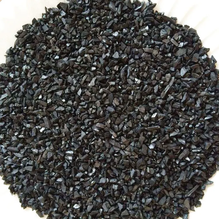 石炭ベースの粒状活性炭、吸着用の特別な活性炭黒色粉末ココナッツシェル活性炭500kgs