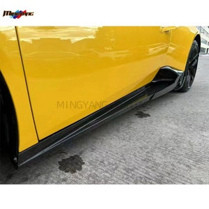 Kuru karbon Fiber araba tamponları motor davlumbaz çamurluk BodyKit için Lamborghini Huracan LP580 LP610 <span class=keywords><strong>EVO</strong></span> Tecnica tarzı vücut kiti yükseltme