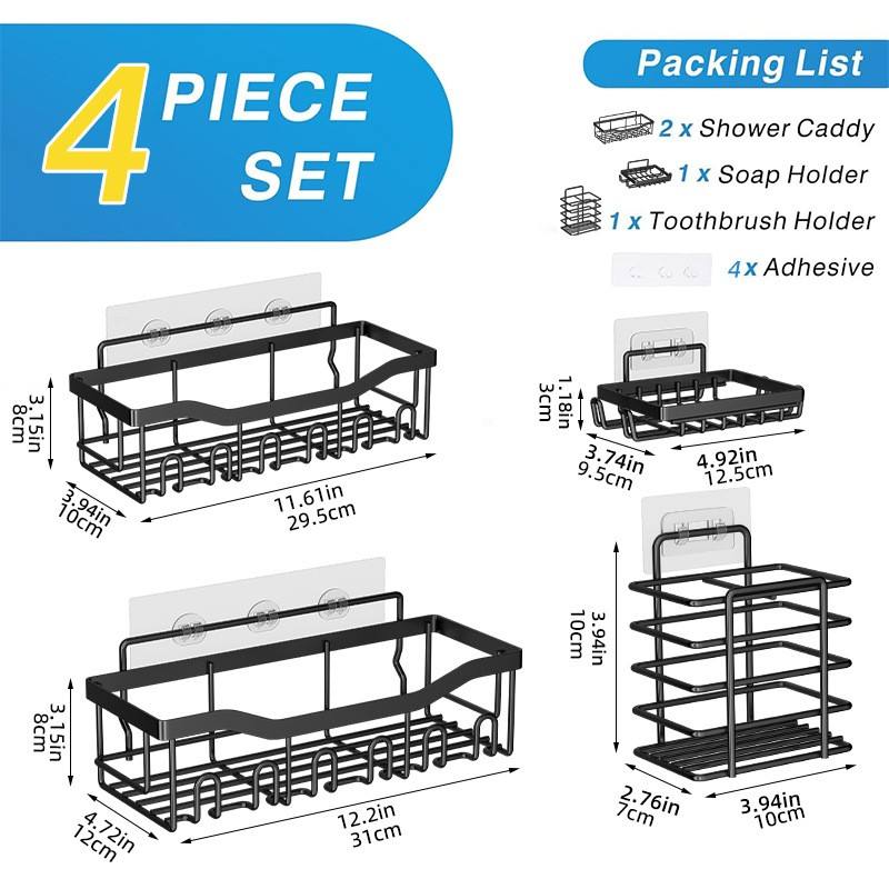 6ตะขอ 4ชิ้น/ชุด