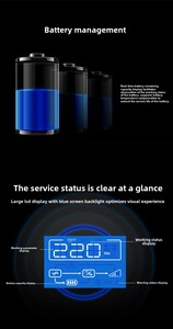 Источник питания UPS с литиевой батареей в режиме ожидания DC UPS для компьютеров и сетевого светодиодного/ЖК-дисплея - Product Image 4