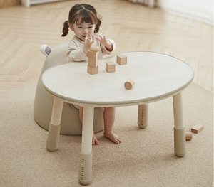 読書テーブルキッズスタディデスクテーブルと椅子子供のための新しいテーブルと椅子モデルとデザイン調整可能 - Product Image 3