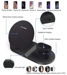 3 in 1 ไร้สายชาร์จสำหรับ Apple นาฬิกาสำหรับ Airpods,Qi Fast Wireless CHARGING Station สำหรับ iPhone - Product Image 3