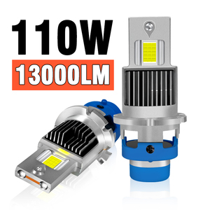 Canbus yeni Mini D2S LED doğrudan fiş LED ampul All-in-one D4S Canbus araba LED farlar ile Led hiçbir hata Xenon ışıkları 6000K LED - Product Image 1