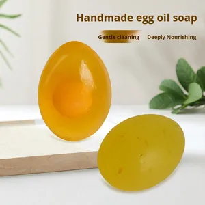 Chất Lượng Cao Xà Phòng Trứng Xà Phòng Trên Khuôn Mặt Làm Sạch Handmade Thảo Dược Tinh Dầu Xà Phòng Kiểm Soát Dầu Giữ Ẩm Xà Phòng - Product Image 5