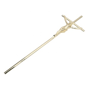 Stile europeo ornamentale in plastica cofanetto croce bara crocifisso con gesù decorazione funeraria accessori - Product Image 4