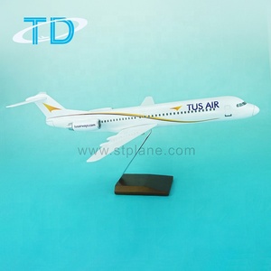 Fokker100 TUS hava 1/75 uçak modelleri promosyon uçak modeli