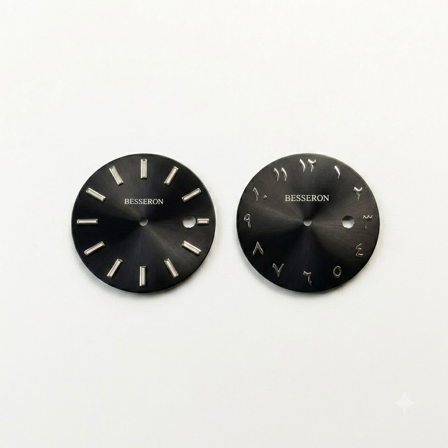 black dial