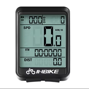 Ordenador de bicicleta de 2,1 pulgadas, pantalla LCD para ciclismo, resistente al agua, IPX7, Monitor de ritmo cardíaco, ordenador inalámbrico para bicicleta - Product Image 1
