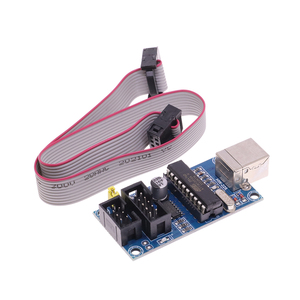 Yeni 1 takım USBTiny USBtinyISP AVR ISP programcı Bootloader 6pin programlama kablosu ile Arduino Meag2560 R3 için