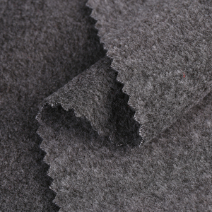 China Manufacturer Textile Dark <strong>Gray</strong> Melange 100% Polyester Micro Cation Custom Polar Fleece Fabric - Product Image 3