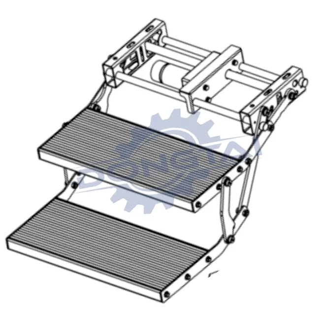 Top Seller Caravana motorhome motorizado passo/automático slide out passo para Camper Van Ambulance