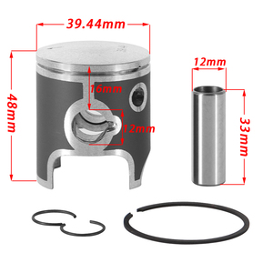 Không khí mát mẻ ktm50 SX50 45130505000 hoàn chỉnh động cơ xây dựng lại bộ W đầu Gasket 50cc Mini phiêu lưu 39.5mm xi lanh Piston <span class=keywords><strong>Kit</strong></span> - Product Image 3