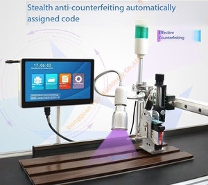 EQD-S100F nuovo tipo di stampante a getto d'inchiostro automatica Anti-contraffazione Online invisibile, utilizzata per il confezionamento di macchine per la codifica della data - Product Image 2