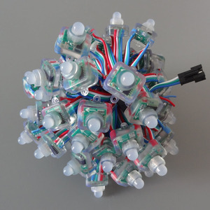 Wasserdicht IP65 quadratischen led-digital rgb led pixel WS2811/WS2801 led pixel knoten für zeichen buchstaben - Product Image 2