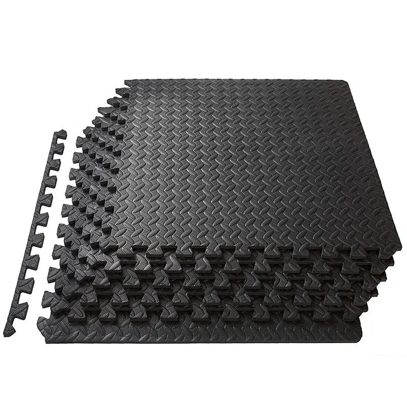 Gym Floor ing Interlocking Mats EVA Foam Interlocking Bodenfliesen Übungs puzzle Matten